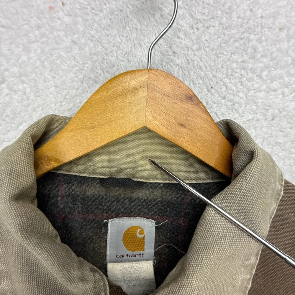 Carhartt Detroit Jacket Blanket Lined Mens‎ 2XL J97 CHT Chestnut Brown